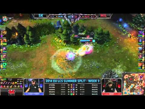 SK vs MIL - 2014 EU LCS Summer Split W3D1 [Highlights]