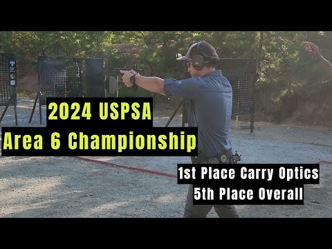 2024 USPSA Area 6 Championship - 1st Place Carry Optics - Glock 17 Gen 5 - Trijicon SRO