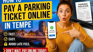 How to pay a parking ticket online in Tempe