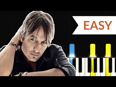 You'll Think of Me - Keith Urban piano tutorial
