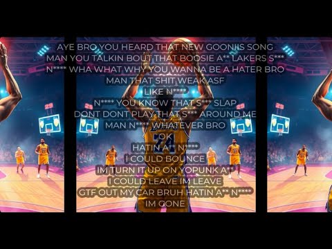 J Bidnizz FTG - The Lakers Ft Queen Nana FTG (Lyric Video)