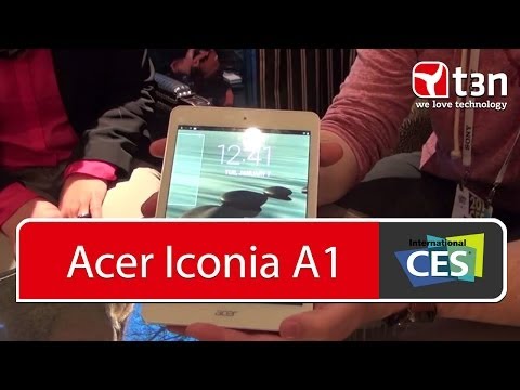 Acer Iconia A1 --Einsteiger-Tablet Iconia 7-Zoll-Größe [CES 2014]