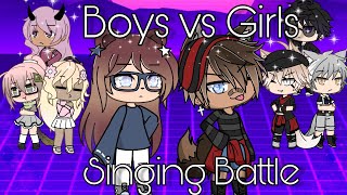 Cover art for GACHA SINGING BATTLE