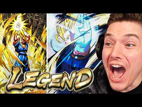 NEW RARITY!!! NEW LEGEND Super Vegito REVEAL Reaction on Dragon Ball Legends!