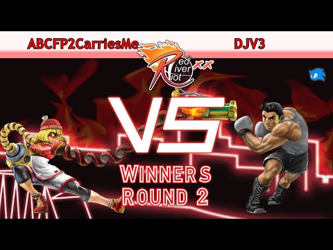 Red River Riot XX - WR2 - ABCFP2CarriesMe (Min Min) vs DJV3 (Little Mac, Sonic)