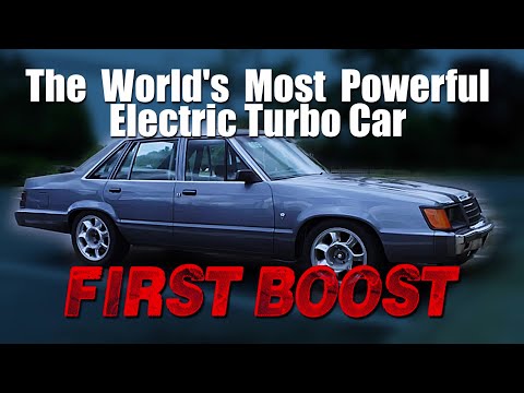 The World's Most Powerful Electric Turbo Car - First Boost
