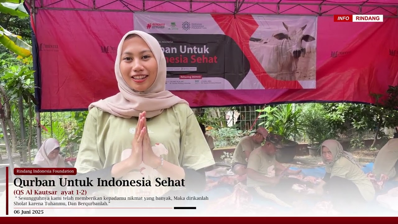 Hari Kurban 1446 H Yayasan Rindang Indonesia