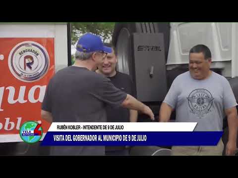 05 11 2025 RUBEN KOBLER   VISITA DEL GOBERNADOR AL MUNICIPO DE 9 DE JULIO