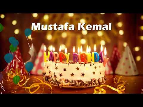 Happy Birthday Mustafa Kemal | Birthday Cake Mustafa Kemal | Birthday Wishes Mustafa Kemal