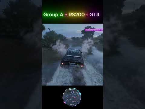 Group A vs. RS200 vs. GT4 - Forza Horizon 5 - The Eliminator