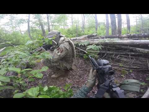 Deep Woods Action at Mersey Road Paintball