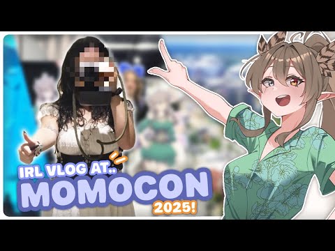 I ATTENDED MY FIRST CON! | MOMOCON 2025 VLOG