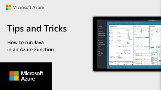 How to run Java in an Azure Function | Azure Tips & Tricks