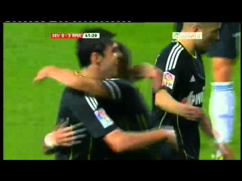 Kaka fantastic goal - Sevilla 2-6 Real Madrid 7/5/2011 Away