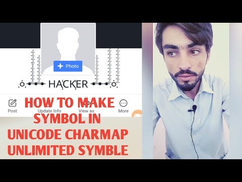 How to make symbol in unicode charmap unlimited Symbol | jungle name maker