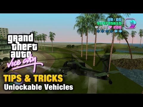 GTA Vice City - Tips & Tricks - Unlockables Vehicles