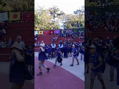 Domingo 26/04/2026 - Encontro de Escoteiros no Parque Nataral Municipal Cachoeira de Sarzedo.