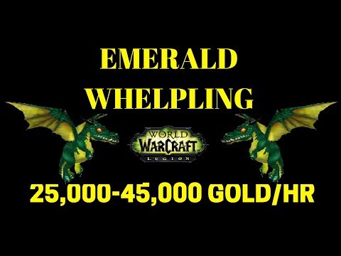 Warcraft Gold Farm - Emerald Whelping Gold Farm 25,000-45,000 Insane Gold/Hour | Legion