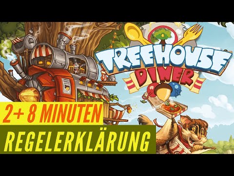 Treehouse Diner Regeln Anleitung - Brettspiel - Familienspiel Funtails