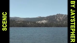 preview picture of video 'SCENIC - Windy Day At Huntington Lake, California'