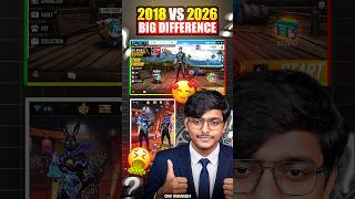 2018 vs 2026: The Big Difference in Free Fire