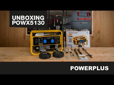 Powerplus - POWX5130 - Generator - 3000W - Varo