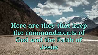 Here is the Patience of the Saints