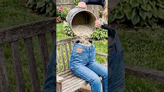DIY Garden Decor Idea Using Your Favorite Jeans You'll