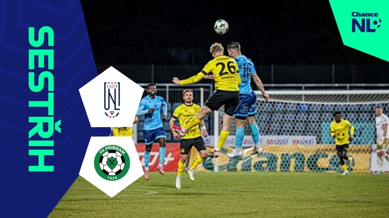 FK VIAGEM Ústí nad Labem vs 1.FK Příbram Highlights