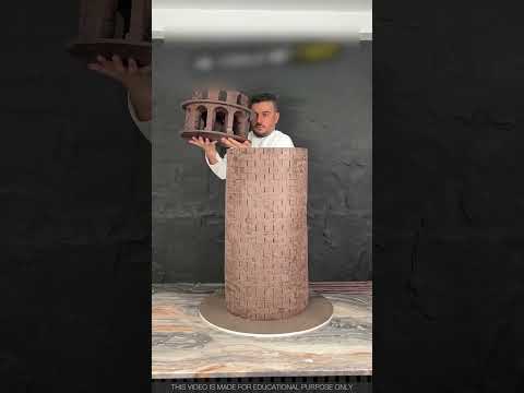 Απίστευτος πύργος σοκολάτας😱