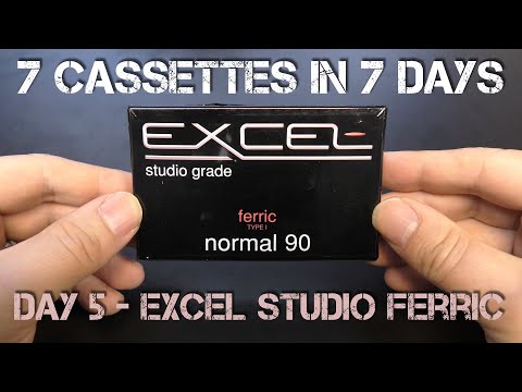 7 Cassettes In 7 Days - Day 5 - Excel Studio Ferric