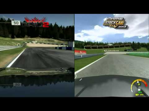 Grid 2 (PC) vs Game Stock Car 2012 - Redbull Ring (A1-Ring) - Comparison