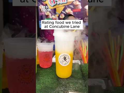 Viral Food @ Concubine Lane Ratings!Estas são apenas nossas opiniões pessoais 😝📍 Concubine Lane, Ipoh
