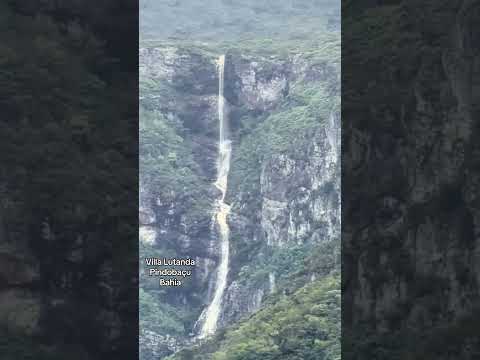 🏞️ Gigante da natureza! 💚 #Lutanda #Pindobaçu #Bahia #Cachoeira #tranding #fyp #reels