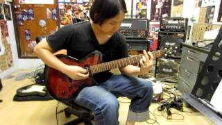 Video thumbnail for Godin Lg P90 Guitar Clean Sound by chatreeo