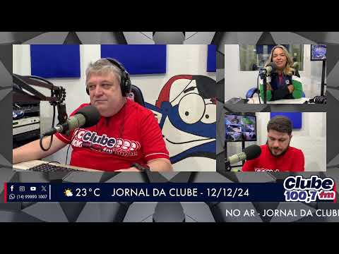 Jornal da Clube - 12/12/24 - Edição da Manhã