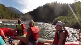 preview picture of video 'Whitewater Rafting the Middle Fork Flathead River! August 14, 2013'