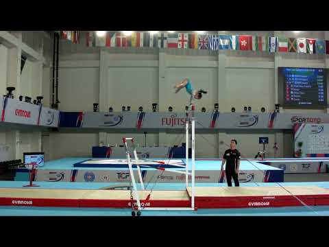 HWANG Seohyun (KOR) - 2023 Artistic Junior Worlds - Qualifications Uneven Bars