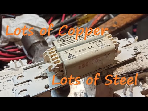 50 Fluorescent Light Transformer Ballast Copper Recovery.  Worth it at todays prices. Bondi Scrapper