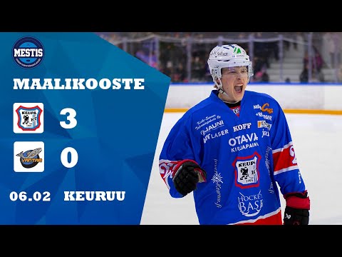Maalikooste KeuPa HT - K-Vantaa 06.02.2025 (3-0)
