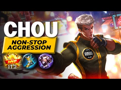 THE BEST AGGRESSIVE ROAMER RIGHT NOW? | Solo-Q CHOU Build & Gameplay