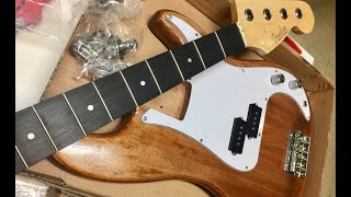 Video thumbnail for Harley Benton - Precision Bass kit build & demo by zjokka