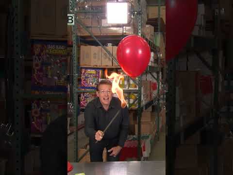 What Happens When You Light A Hydrogen Balloon on Fire?