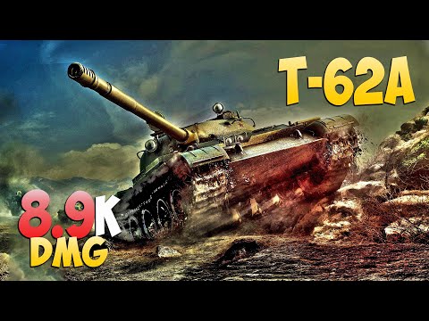 T-62A - 3 Kills 8.9K DMG - Frank! - World Of Tanks