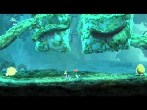 Rayman Legends - Walkthrough Part 3 - Enchanted Forest ( All Teensies - Wii U )