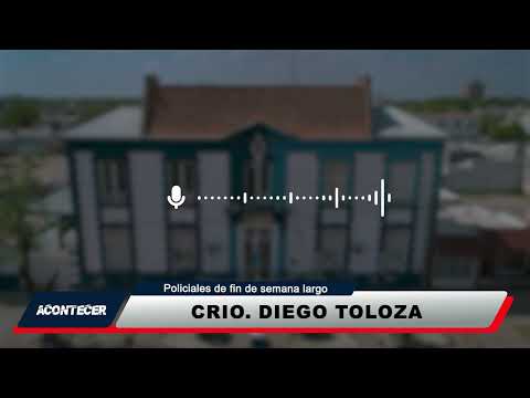 Marcos Juárez: Novedades policiales del fin de semana largo
