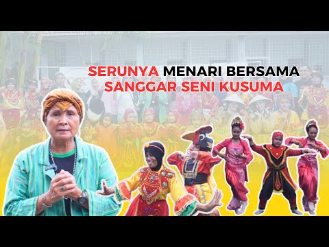 SERUNYA MENARI BERSAMA DENGAN SANGGAR SENI KUSUMA II ETALASE INDONESIA
