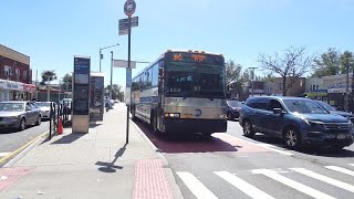 Two BM5 Buses Passing Cross Bay/Liberty Avenue