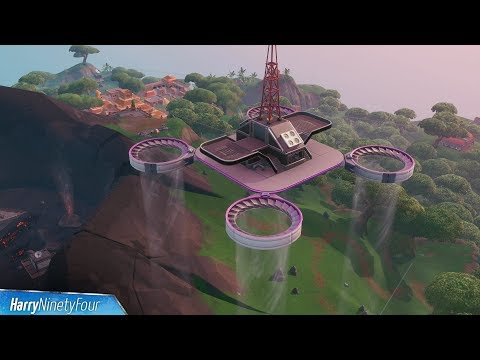 Fortnite Battle Royale - All Sky Platform Locations Guide (Season 9 Challenge)