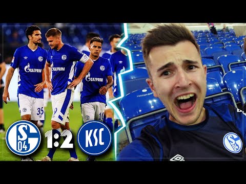 SCHALKE vs KARLSRUHE 1:2 Stadion Vlog 🔥 Was für ein Dreck!